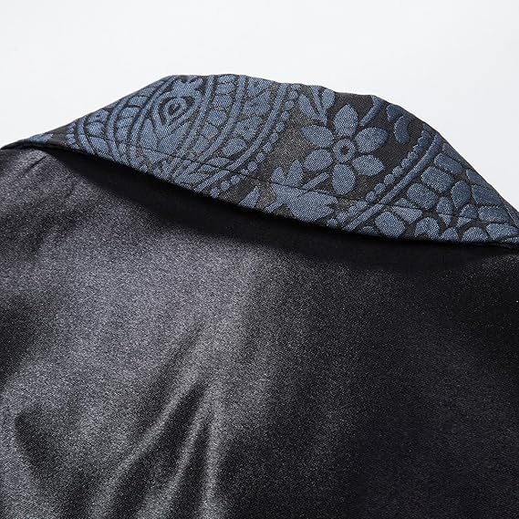 Men's Gothic Steampunk Suit Vest �C Western Waistcoat with Paisley Print