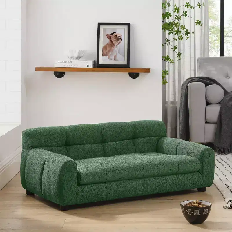 Multipet Soft and Comfortable Pet Sofa with Backrest and Armrests
