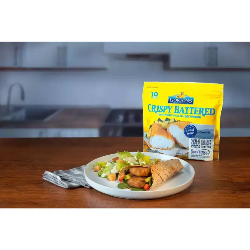 Gorton's Crispy Battered Fish Fillets - Frozen - 19oz/10ct