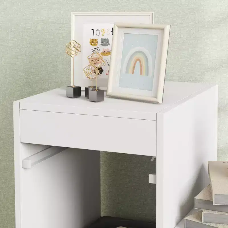 Kids Toy Storage Organizer with 6 Bins & 3 Layers, Gray