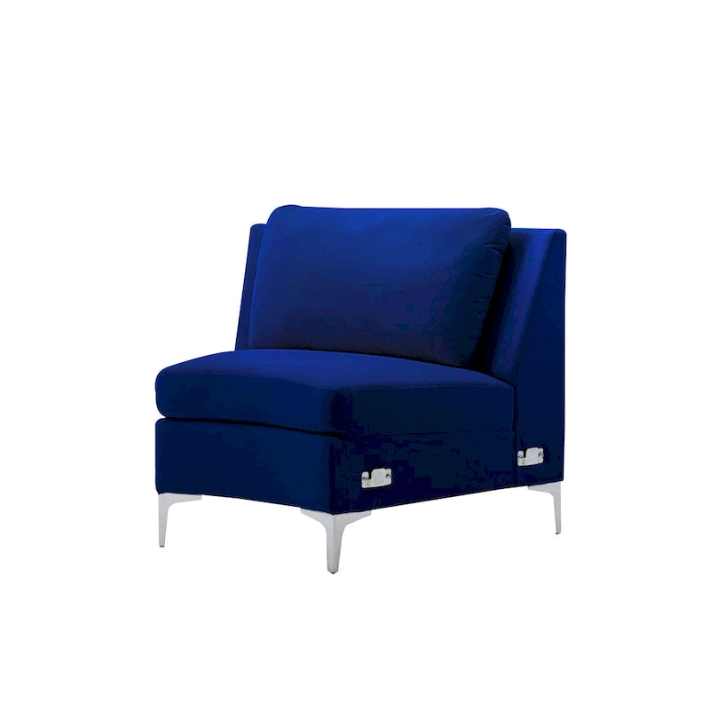 136  Velvet Semicircle couch Modular Curve Sectional Sofa