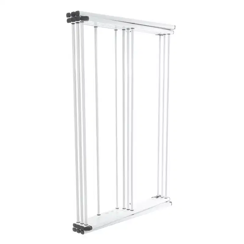 Lavish Home Collapsible Clothes Drying Rack, White