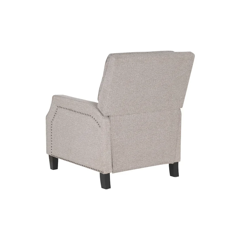 Upholstered Push Back Recliner