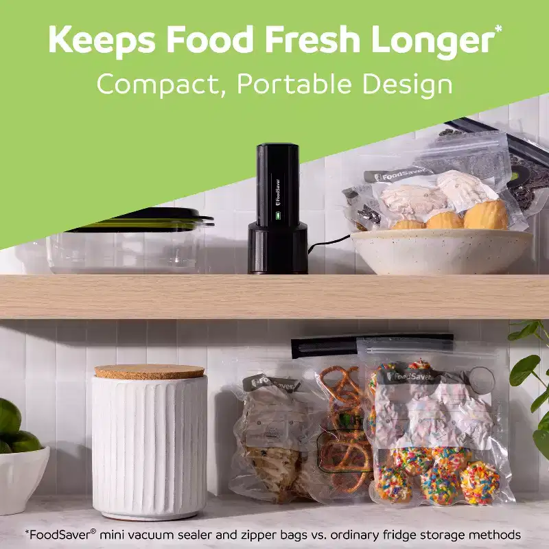 FoodSaver Handheld Vacuum Sealer Black