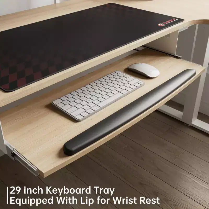 EUREKA ERGONOMIC 60x23 L Shaped Standing Desk with Accessories Set