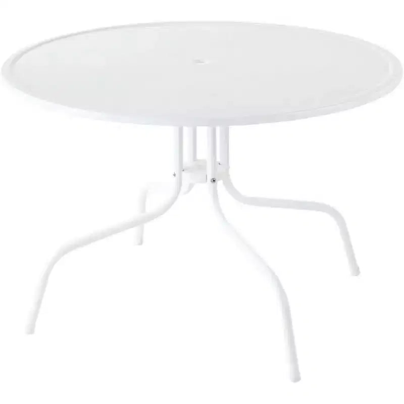 HomeStock Griffith 5Pc Outdoor Metal Dining Set - Table & 4 Chairs