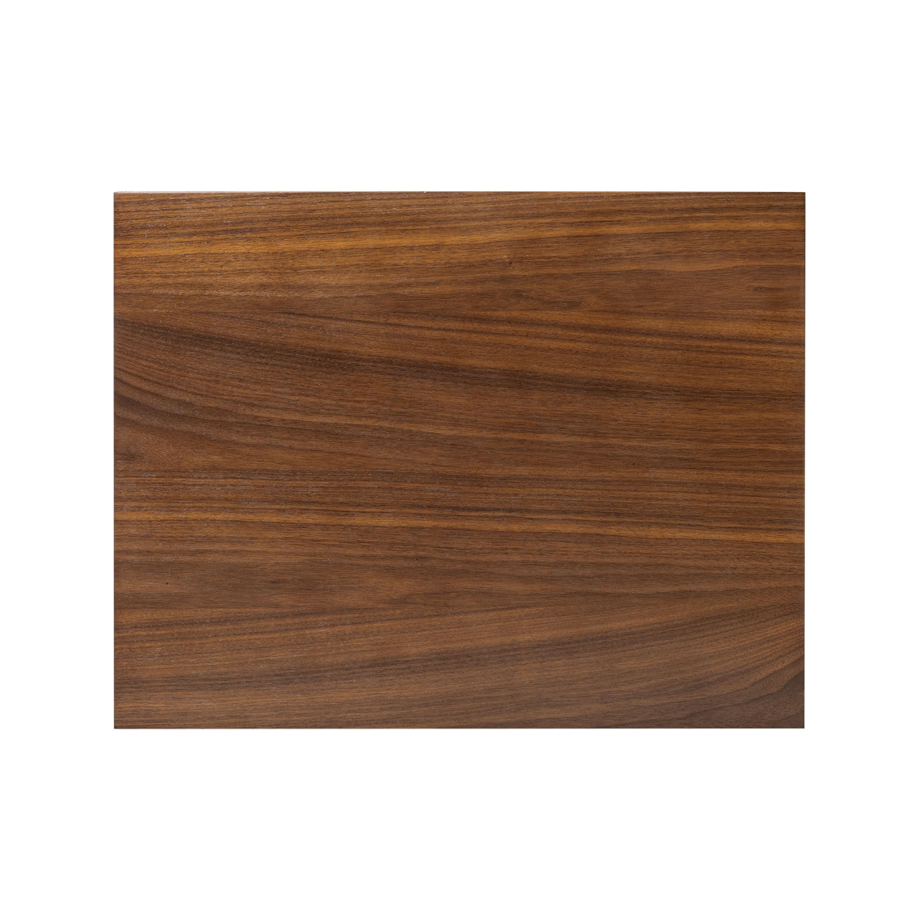 Mid-Century Modern Walnut Walnut Wood Nightstand with Solid Walnut