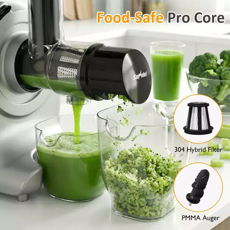 Heynemo 4-in-1 Multifunction Stand Mixer with Fermentation, 5.3QT Electric Dough Mixer for Chinese & Western Dough, Juicer, Meat Grinder, Salad Maker