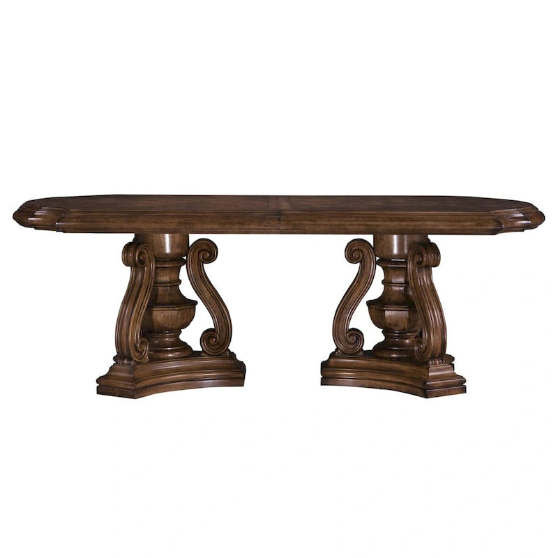 Double Pedestal Dining Table - 46
