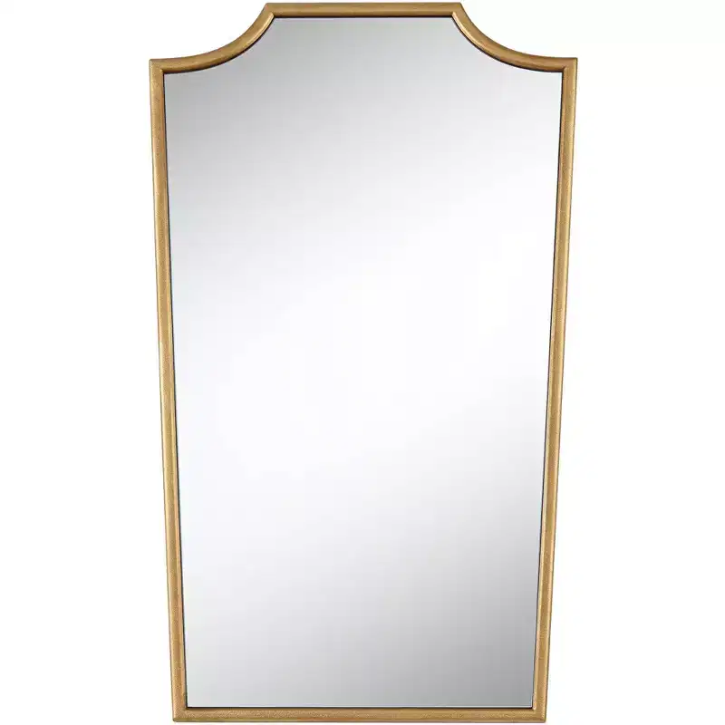 Uttermost Champlain 22 x 36 3/4 Warm Gold Wall Mirror