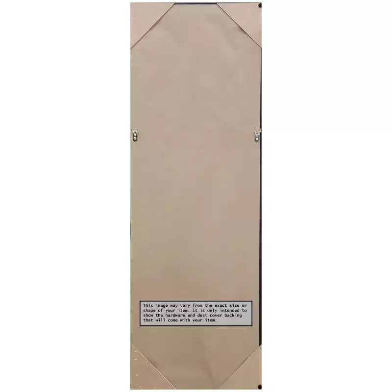 Non-Beveled Framed Full-Length Over-the-Door Mirror