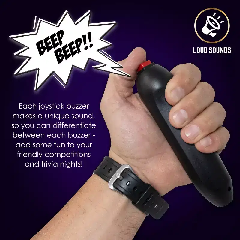 Digital Energy Wireless Handheld Buzzer Game System Console, Size: 8 Pack