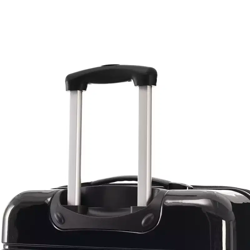 NAYSAYE Luggage 3 Piece Set Gradient Color Expandable Suitcases with Spinner Wheels TSA Lock for Travel, Black Multi, 28.5*17.9*11.6