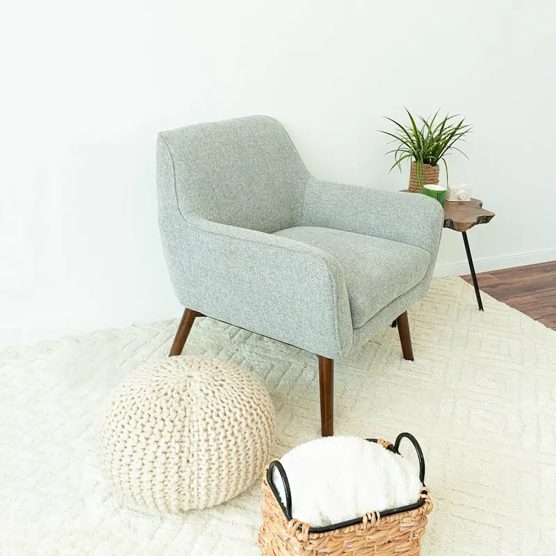 Wide Accent Armchair