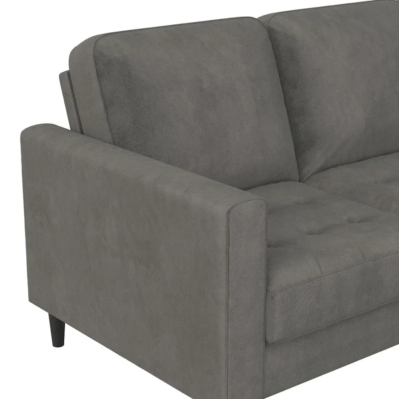 CosmoLiving by Cosmopolitan Strummer Reversible Sectional Sofa Couch