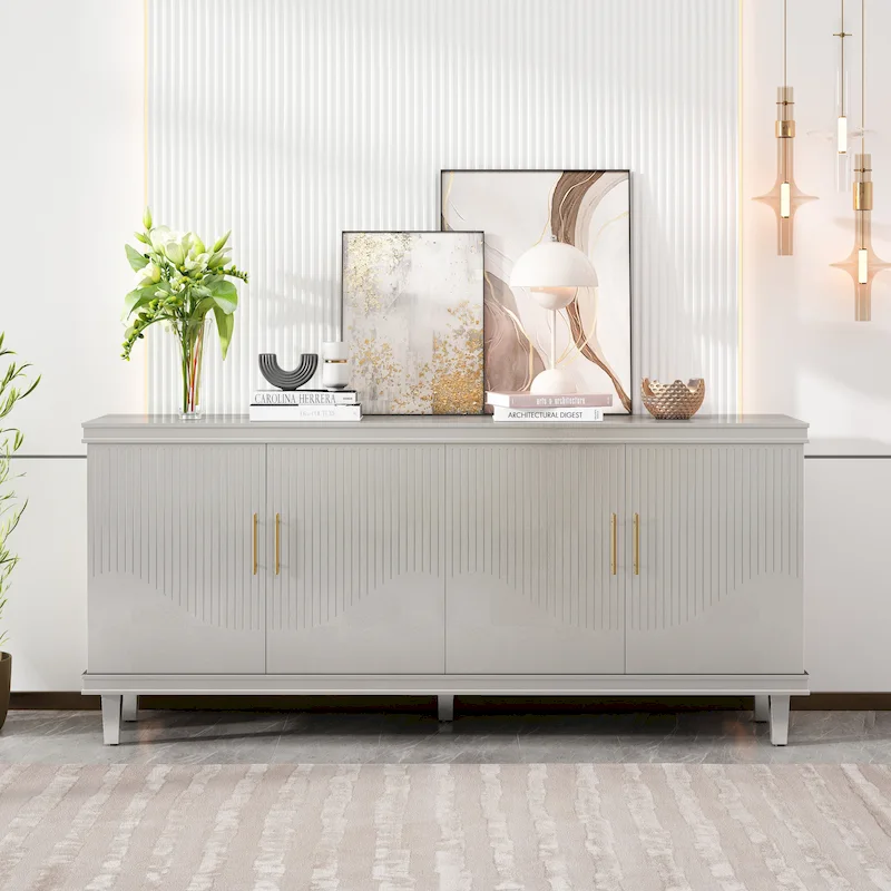 Large Size 4-Door Cabinet