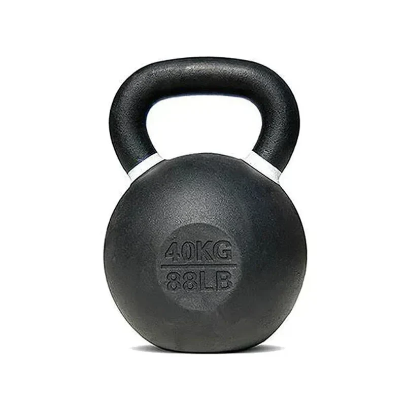 Cast Iron Kettlebells Set ¨C Solid Iron, Rust Resistant Coating, Ergonomic Grip ¨C Full Body Strength & Power Training ¨C Ideal for Home Gyms