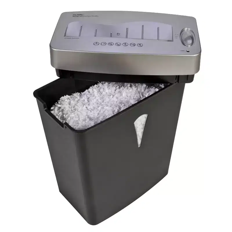 Royal MC500 5-Sheet Microcut Shredder with Basket