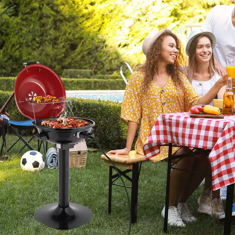 Karl Home Portable Double Layer Electric BBQ Grill
