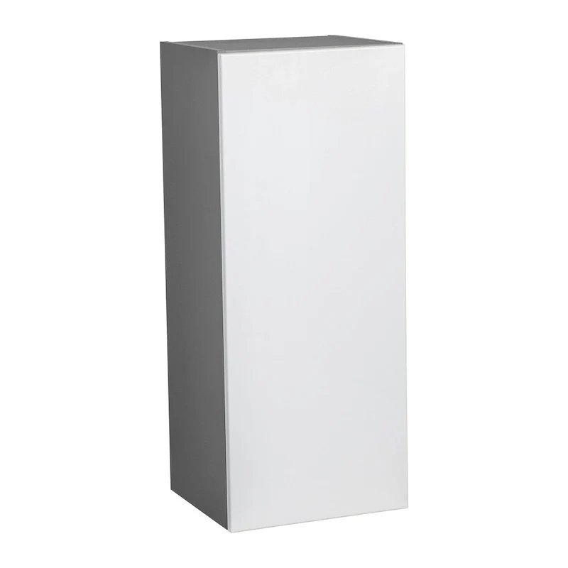 12 x 36 Wall Cabinet, Single Door, Grey