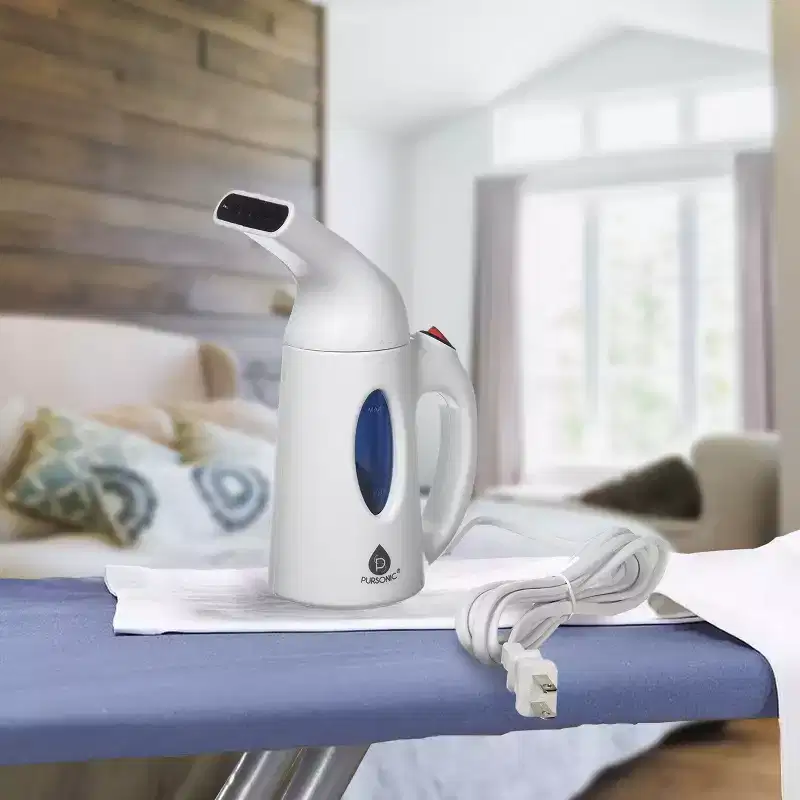 Pursonic Fabric Steamer in White