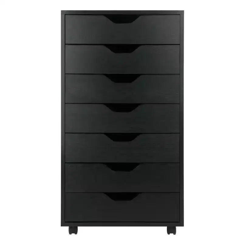 7 Drawer Cabinet with Casters -