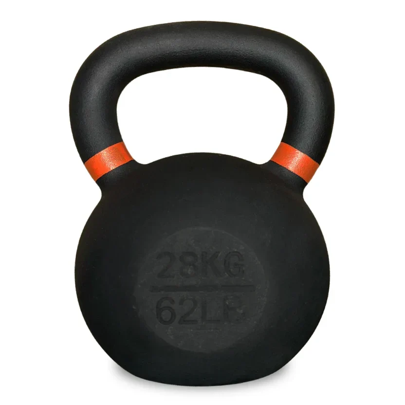 Cast Iron Kettlebells Set ¨C Solid Iron, Rust Resistant Coating, Ergonomic Grip ¨C Full Body Strength & Power Training ¨C Ideal for Home Gyms