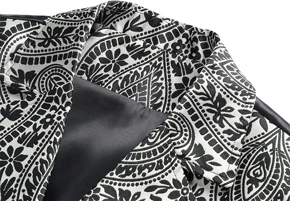 Men's Gothic Steampunk Suit Vest �C Western Waistcoat with Paisley Print