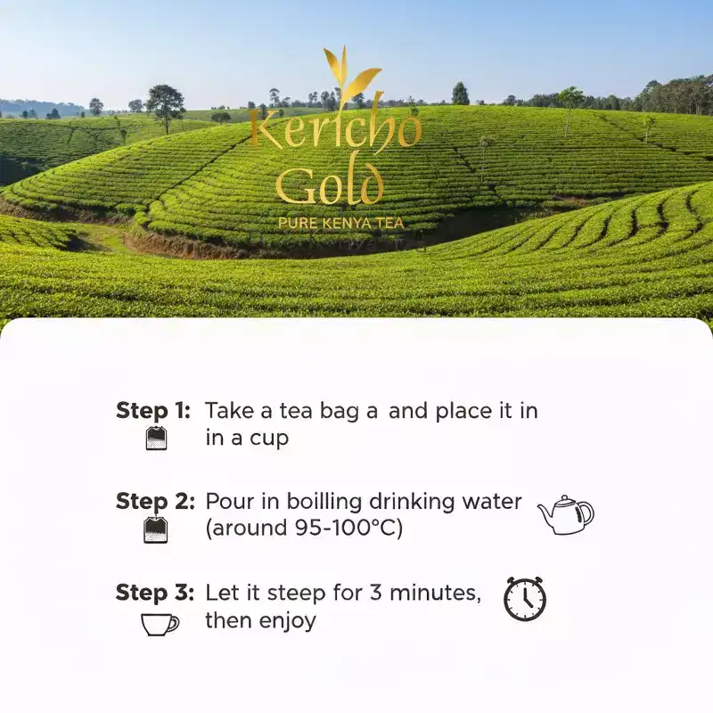 Kericho Spiced Tea Masala 1000 Tea Bags