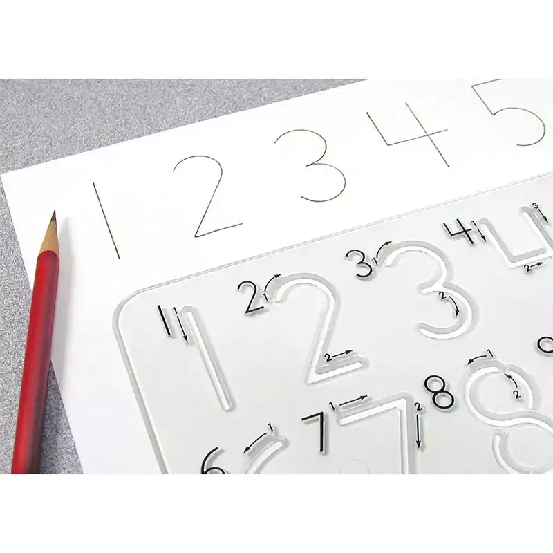 Teacher Created Resources School-Rite Handwriting Instruction Guides, Numbers, 8x5 in