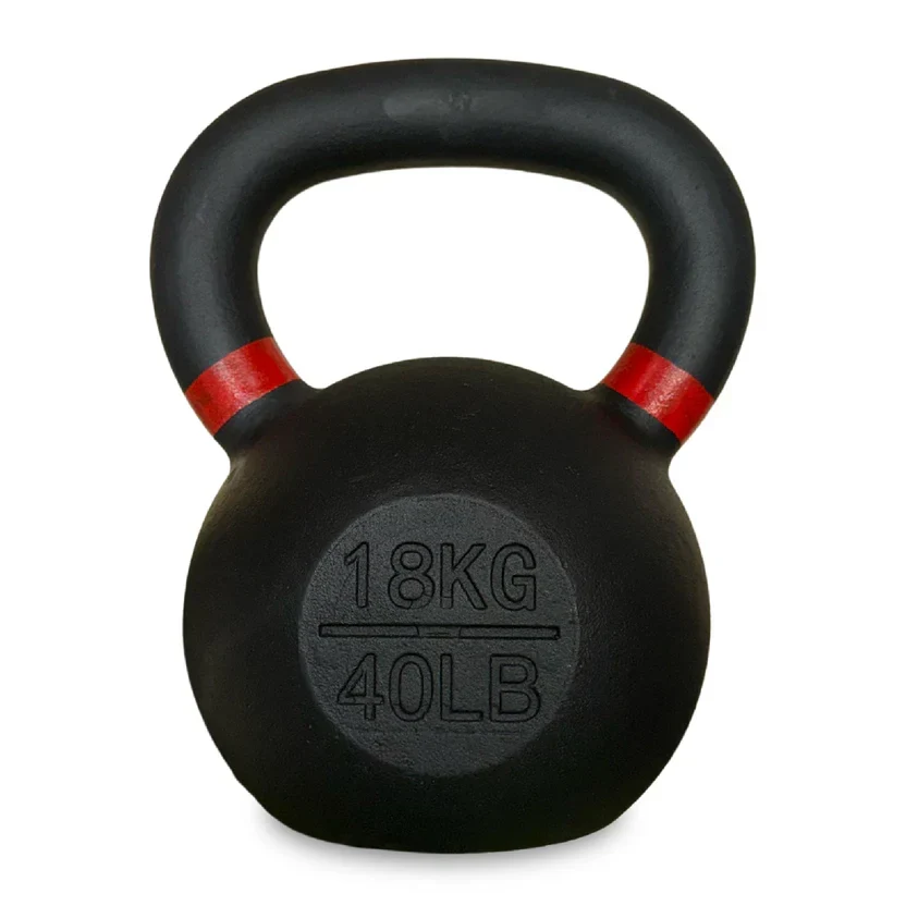 Cast Iron Kettlebells Set ¨C Solid Iron, Rust Resistant Coating, Ergonomic Grip ¨C Full Body Strength & Power Training ¨C Ideal for Home Gyms