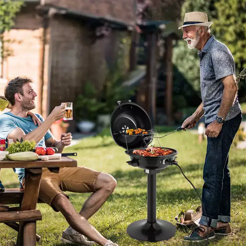 Karl Home Portable Double Layer Electric BBQ Grill