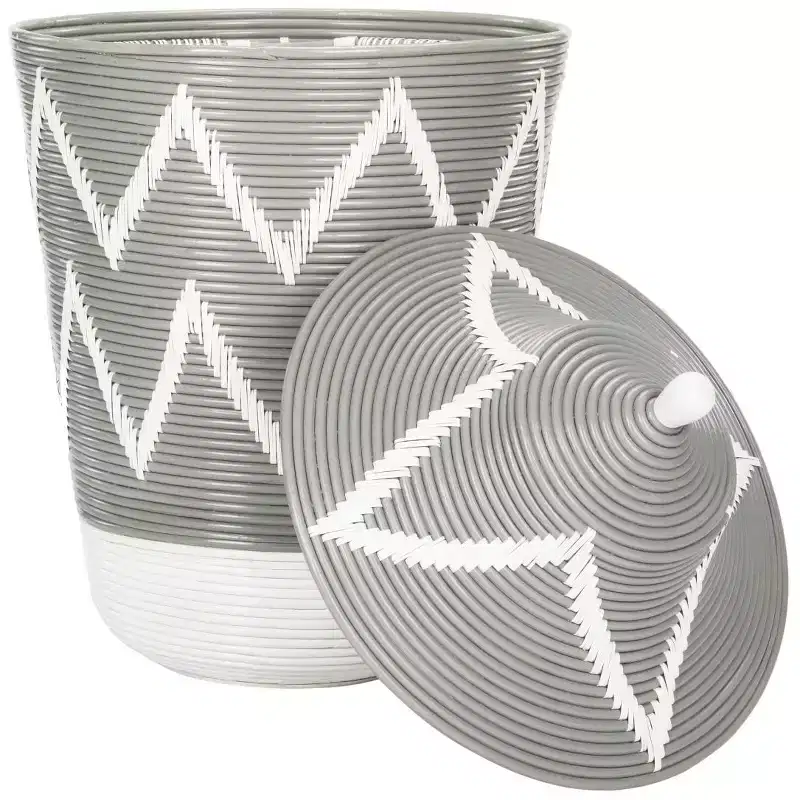 Laundry Basket - HAC6004 - Grey/White