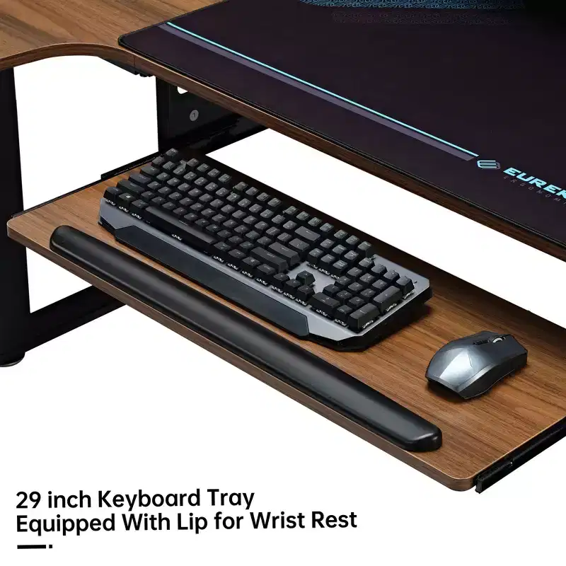 EUREKA ERGONOMIC 60x23 L Shaped Standing Desk with Accessories Set
