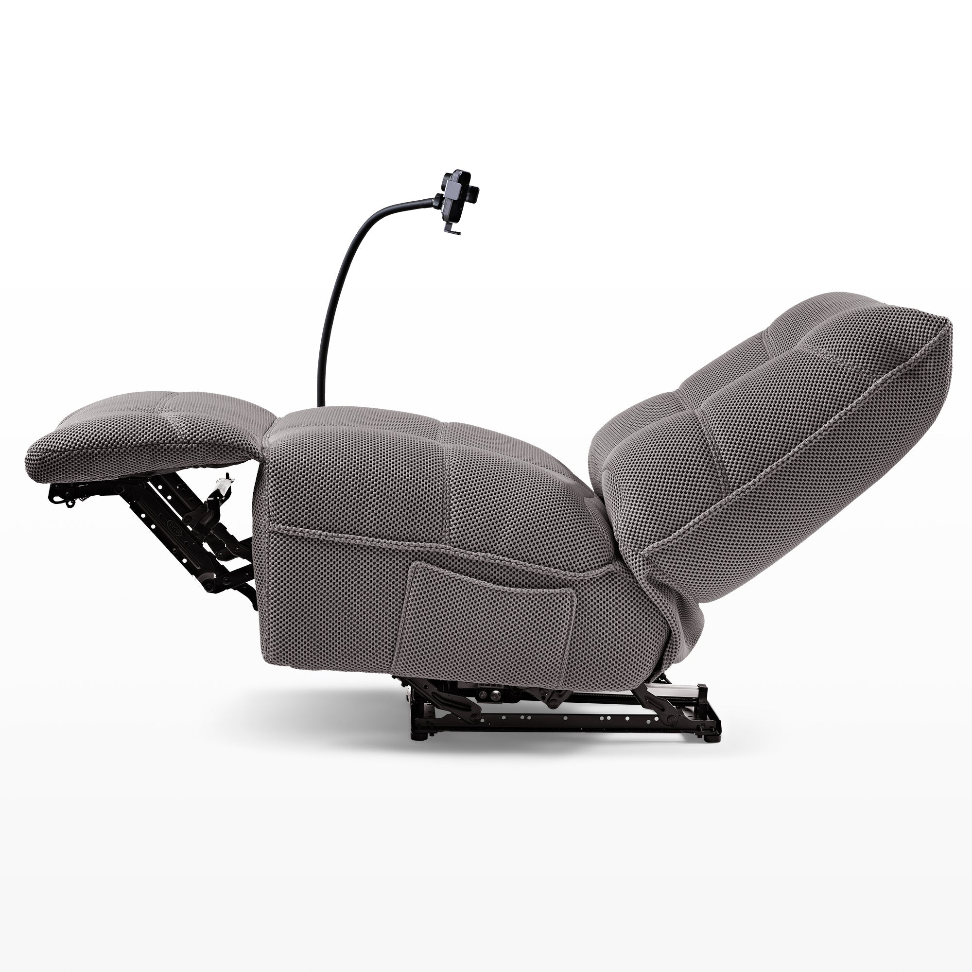 Recliner with Wireless Charging and USB Port