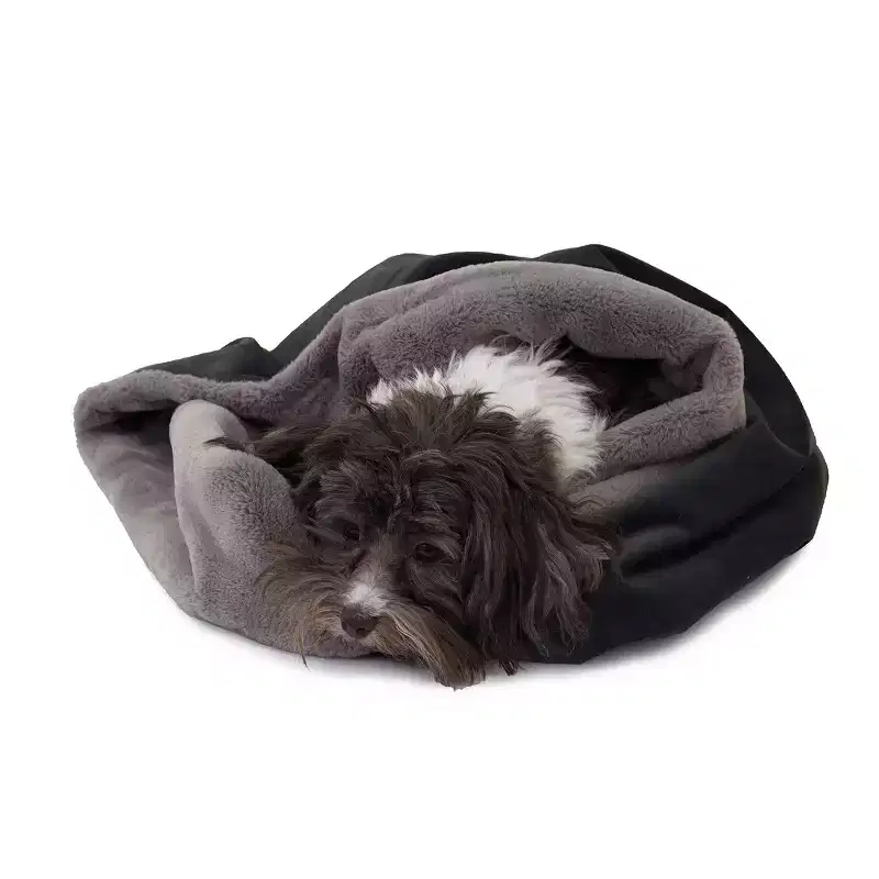 Carolina Pet Company Transforming Converting Dog and Cat Bed - Charcoal
