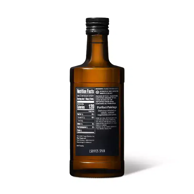100% Organic Spanish Extra Virgin Olive Oil - 16.9fl oz - Good & Gather™