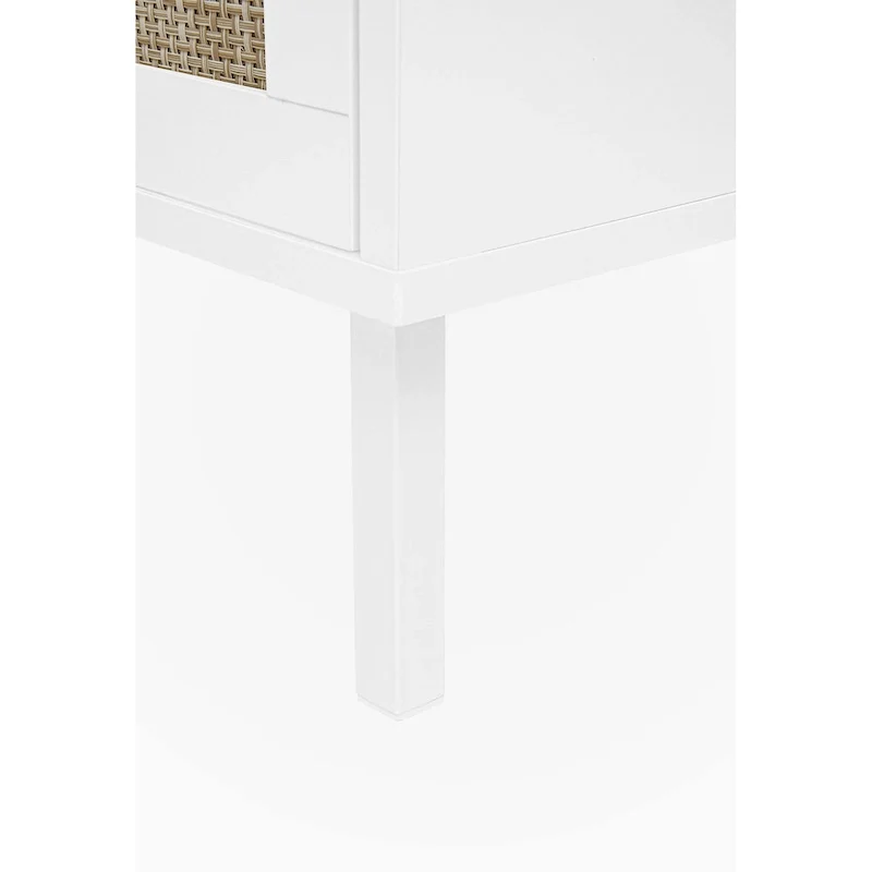 Rattan 3-Door Shoe Rack