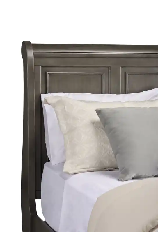 Platform Storage Bed with Headboard & Frame