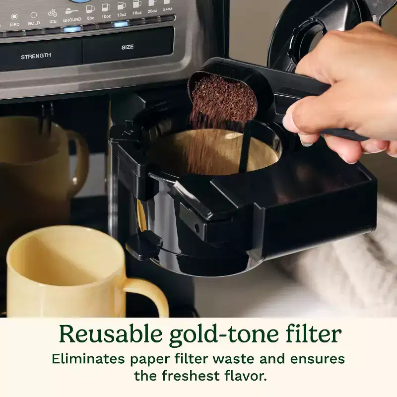 Cuisinart Custom Grind & Brew Single-Cup Coffee Maker DGB-30
