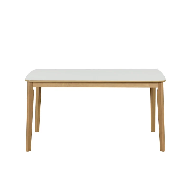 6-piece Rectangular Dining Table Set with 4 Upholstered Dining Chairs and Bench Modern Casual Dining Table Set for Kitchen