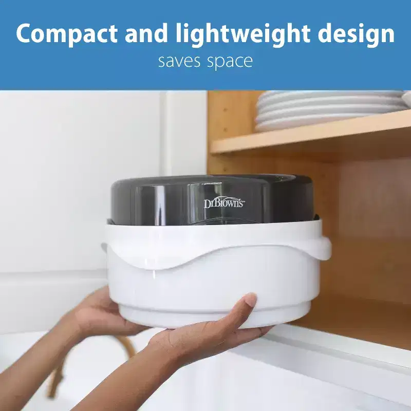 Dr. Brown's Microwave Steam Sterilizer for Baby Bottles & Accessories
