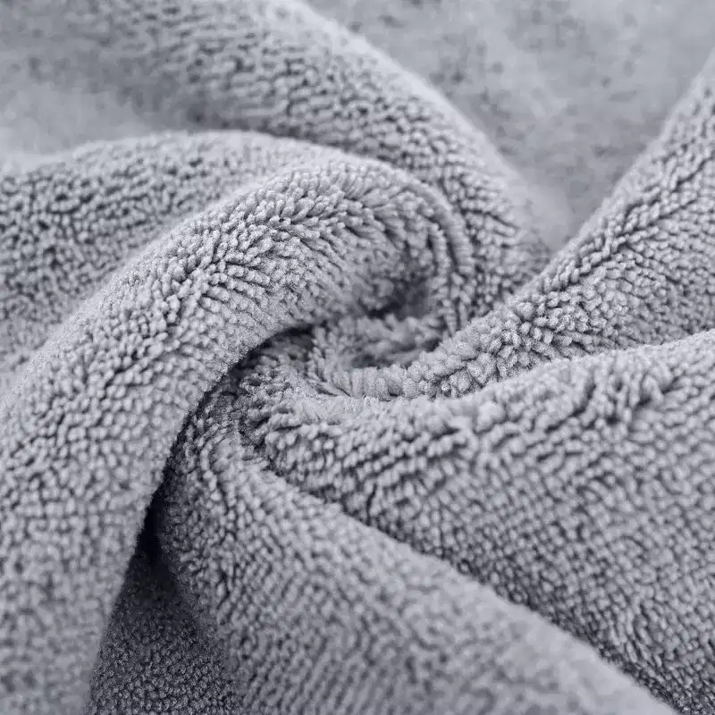 Microfiber Quick Dry Lint Free Bath Towel, 57x30in, 4 - Pack Gray