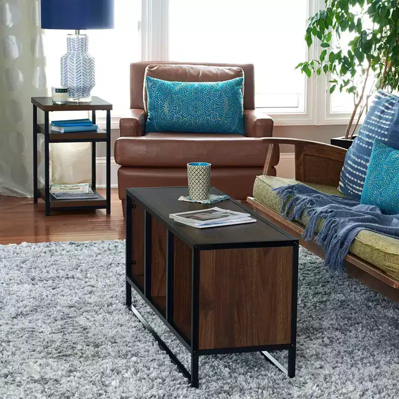 Household Essentials Jamestown TV Stand