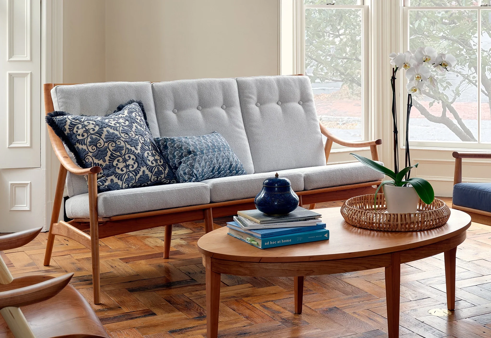 Oval Coffee Table - Designed in a shape more common to dining tables, our Oval Coffee Table shows a level of restraint