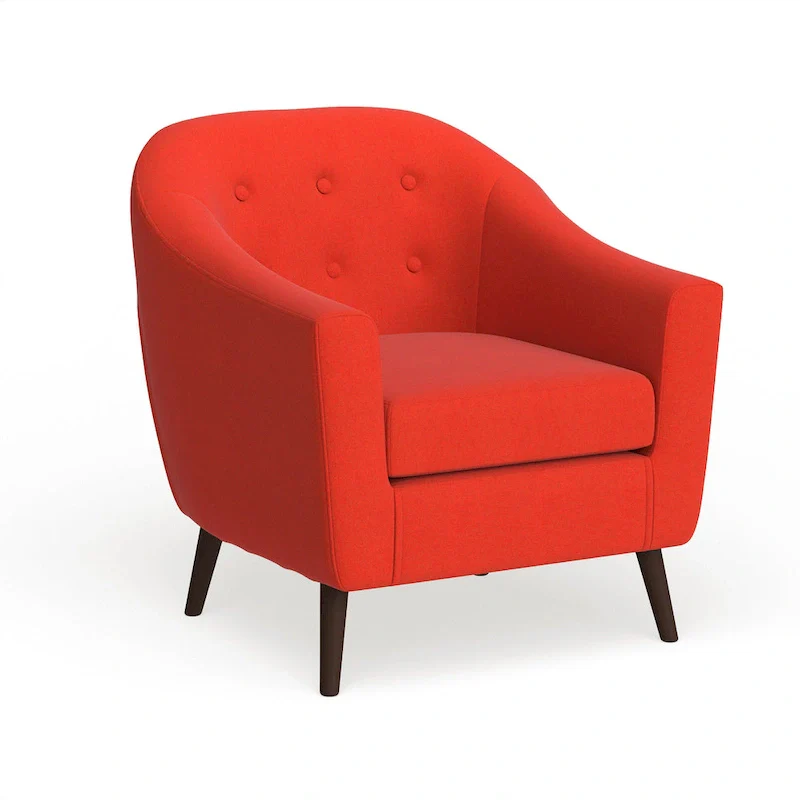 Lieksa Mid-Century Modern Accent Chair