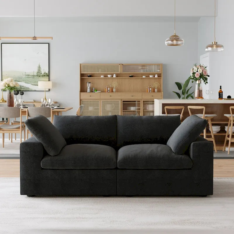 Modern Modular Convertible Sectional Sofa Couch for Living Room