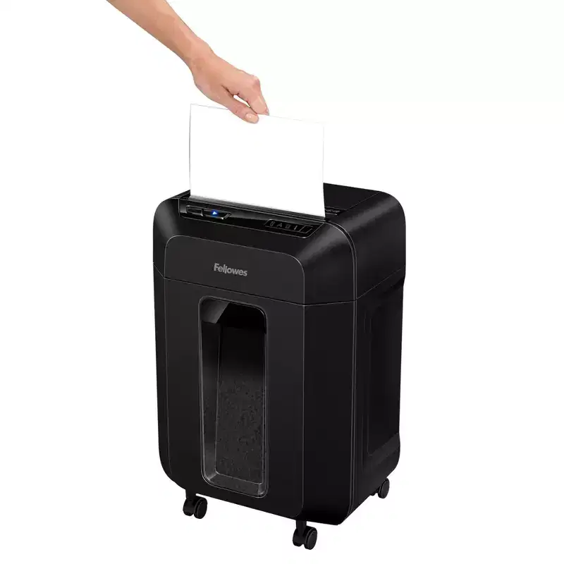 Fellowes AutoMax 100MA 100-Sheet Micro-Cut Autofeed 2-in-1 Paper Shredder for Office/Small Office