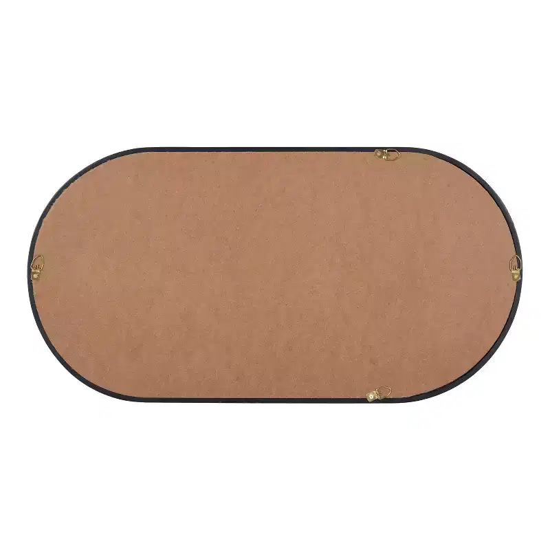 Travis Oval Wall Mirror - Kate & Laurel All Things Decor