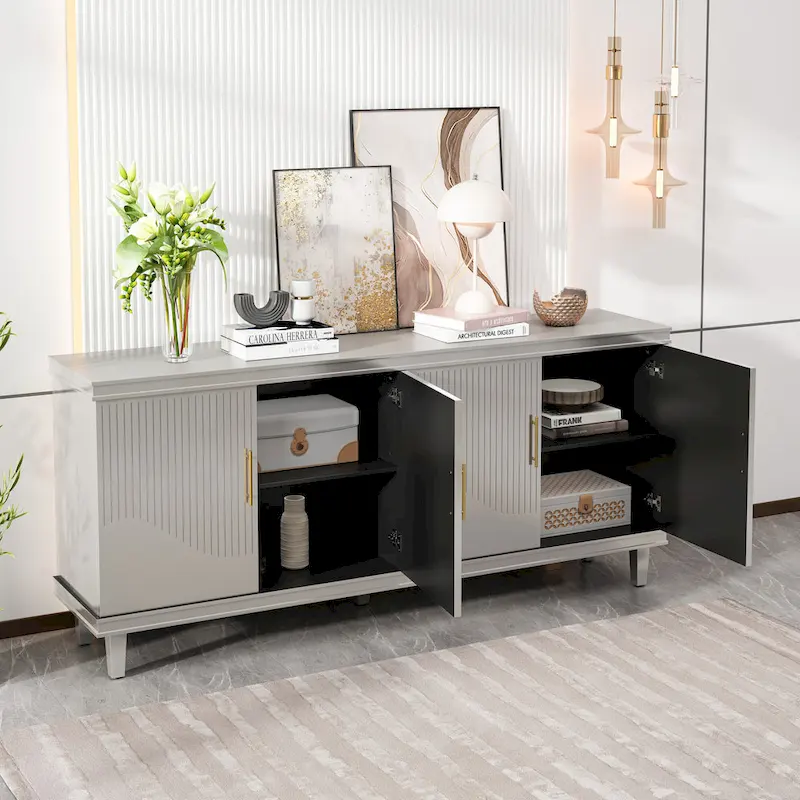 Large Size 4-Door Cabinet